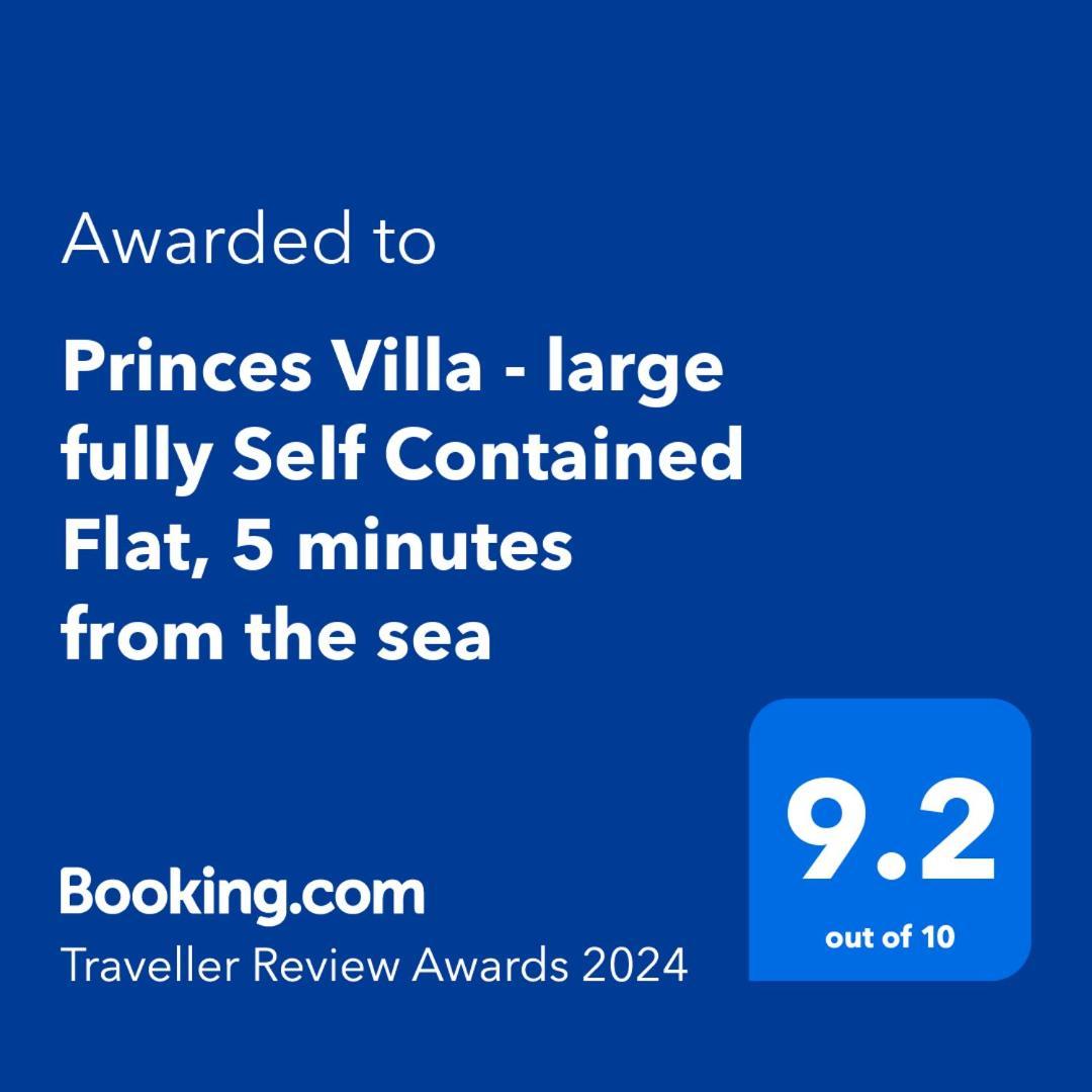 Princes Villa - Large Fully Self Contained Flat, 5 Minutes From The Sea Hastings Exterior foto